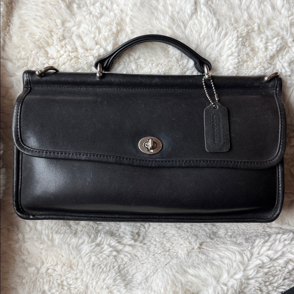Coach Black East-West Willis Bag